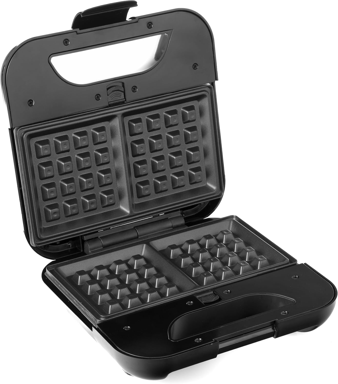 LEHMANN - Appareil 3-en-1, plaques interchangeables, revêtement antiadhésif, préparation rapide