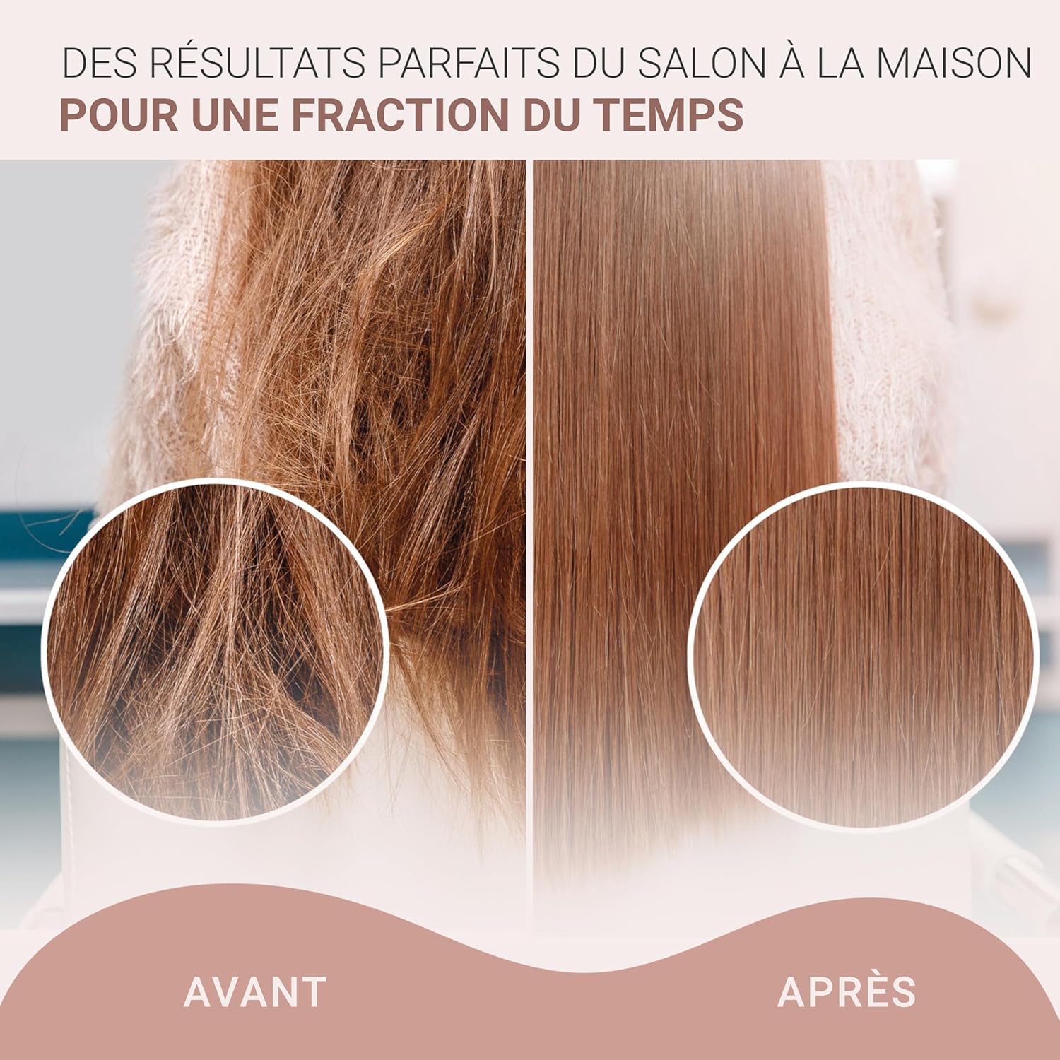 Golden Curl - Gold Control - lisseur/boucleur 2 en 1 - garantie 5 ans, température réglable