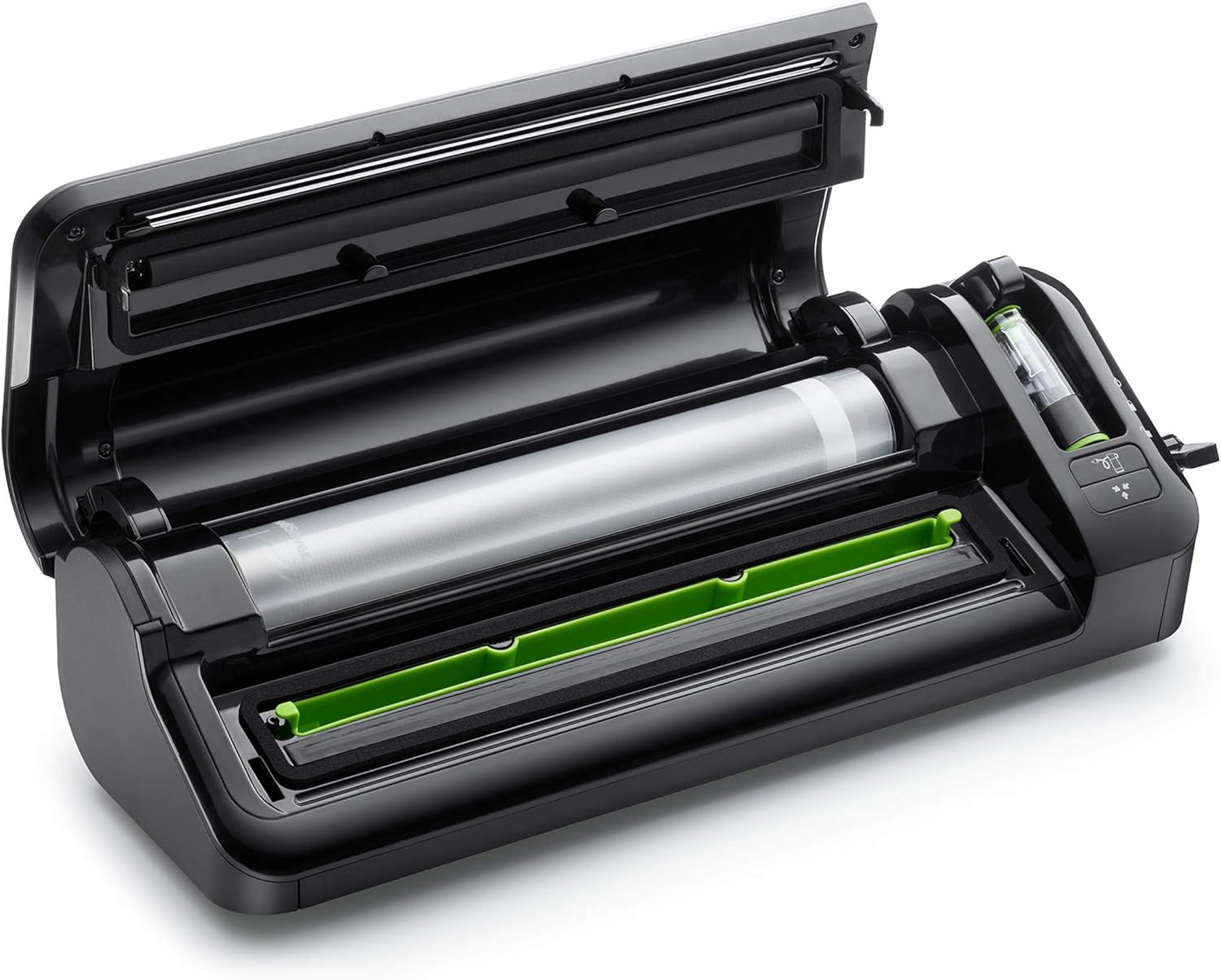 FoodSaver - machine sous vide série FFS - compacte, rangement rouleau intégré, marinage, sacs inclus - FFS017X