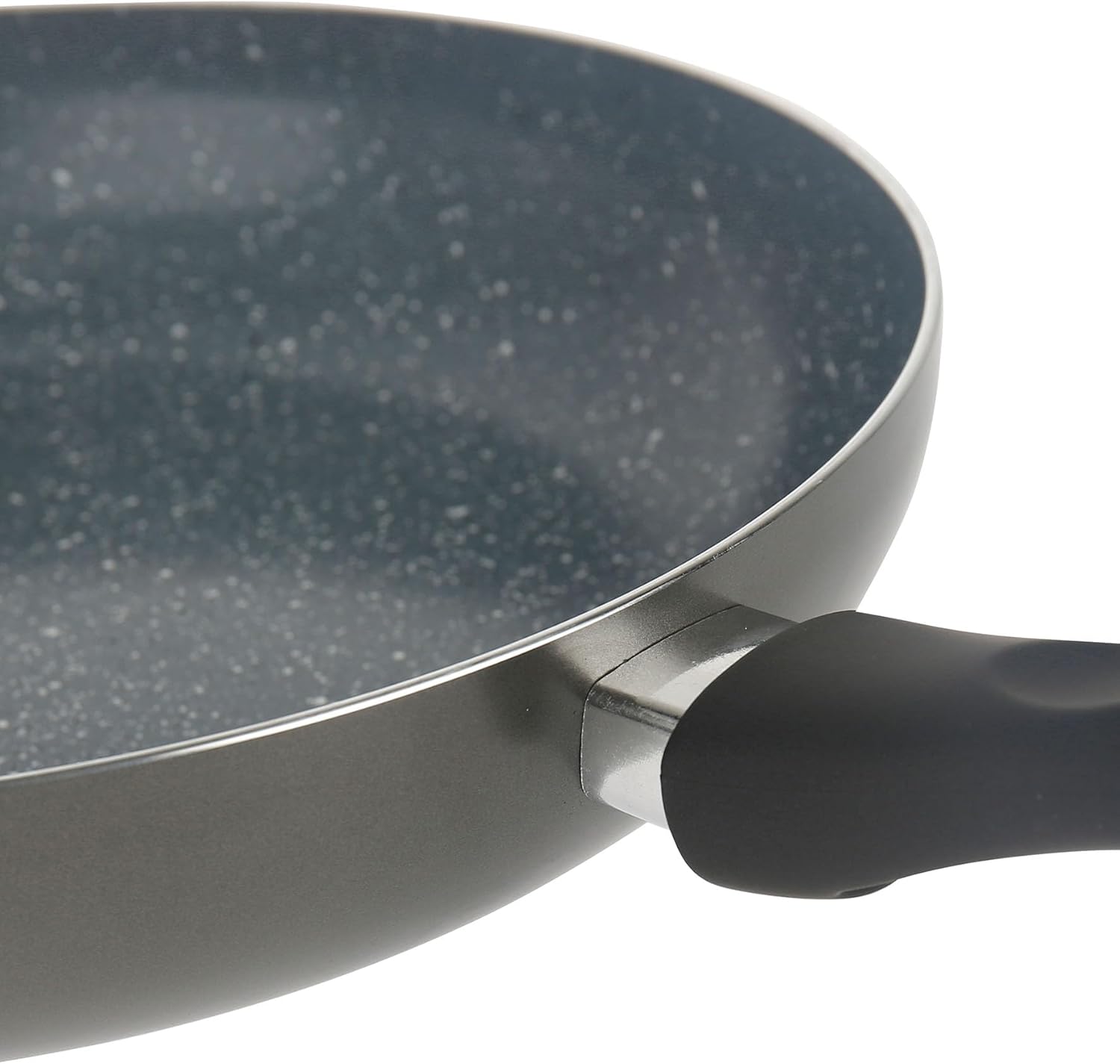 Crealys - Autan poêle 28 cm, céramique, induction, manche silicone - 529577