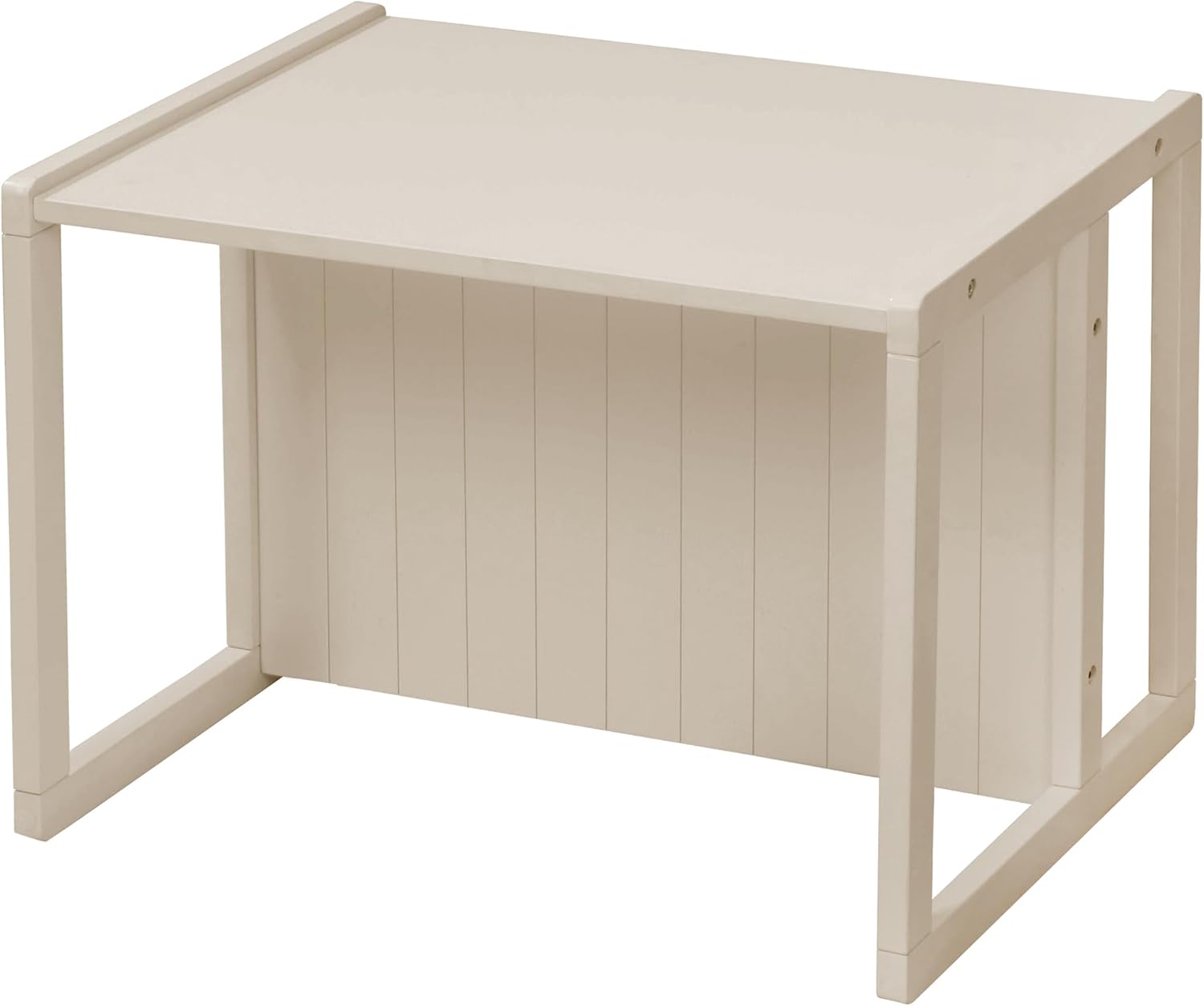 roba - Banc Enfant 2en1 réglable, 57x44 cm, convertible table/bureau, 60 kg, beige
