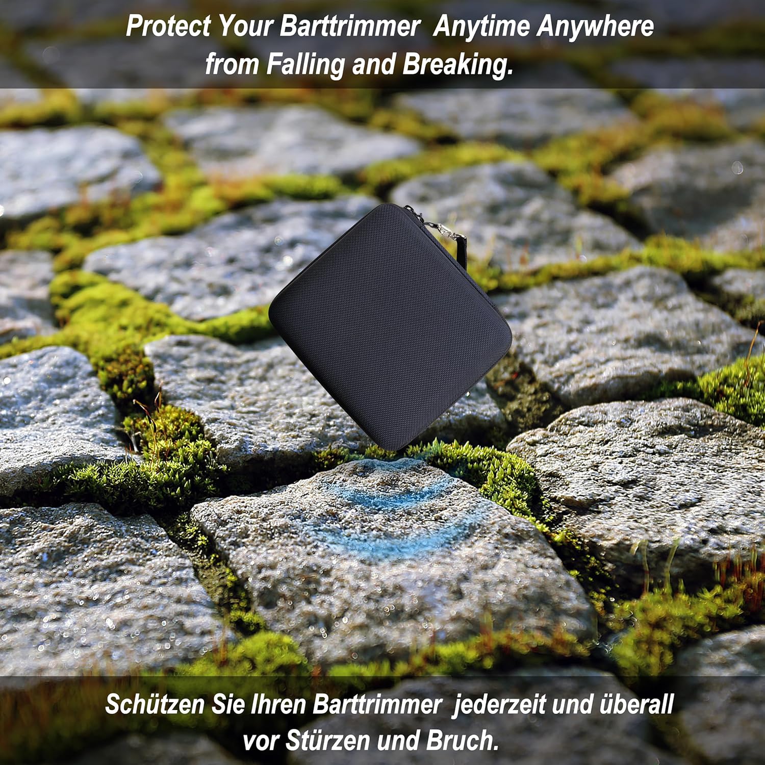 Étui de rangement rigide pour tondeuse Philips Series 7000, étanche, compact, MG7930/15 MG7950/15