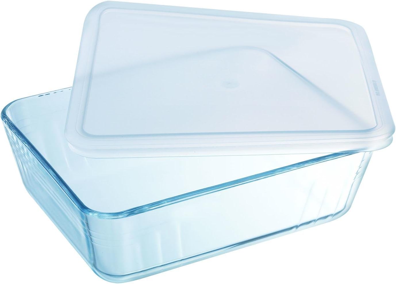 Pyrex - Cook & Freeze - plat rectangulaire 22x17 cm - avec couvercle, lot de 4