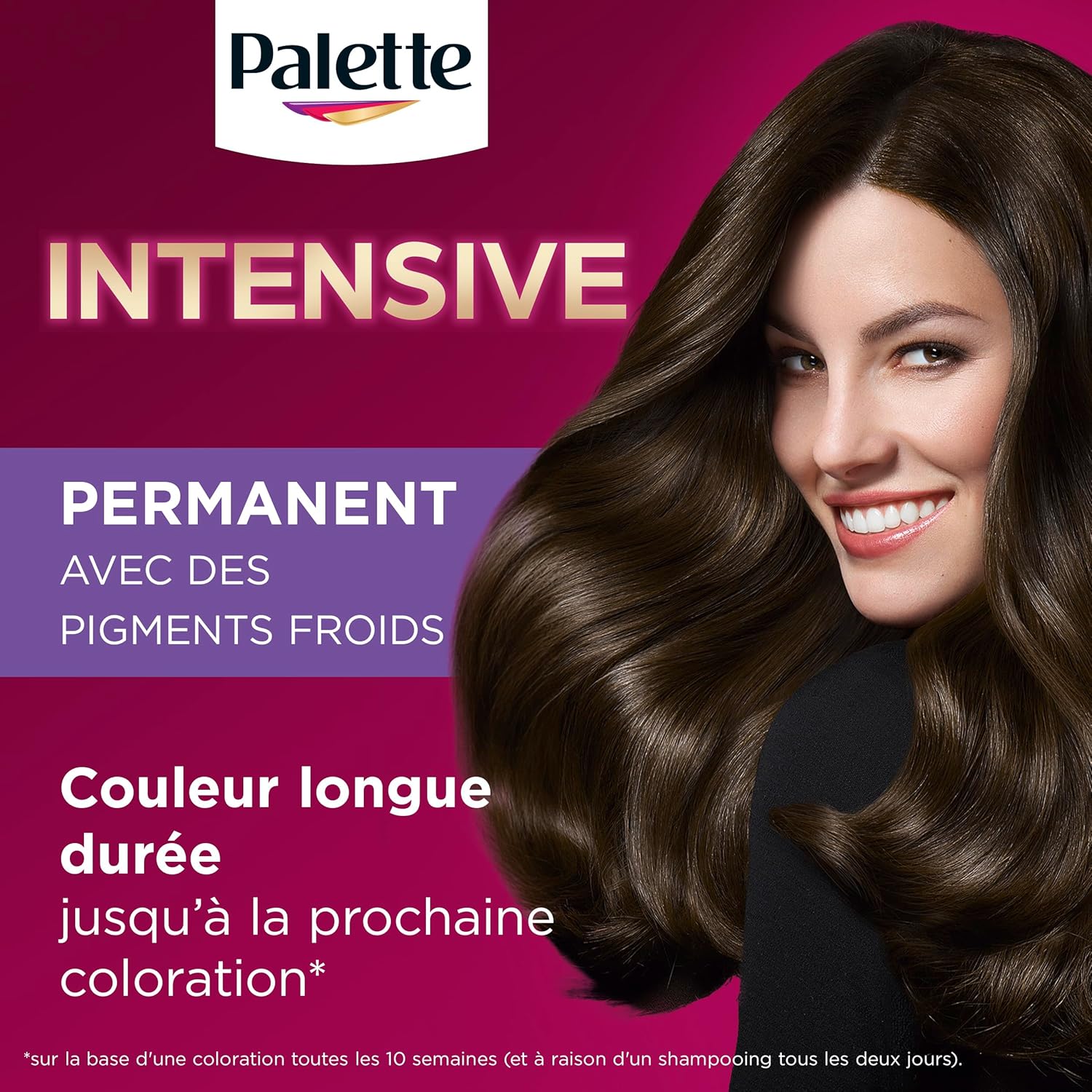 Schwarzkopf - Palette permanente - crème soin cheveux - 100% couvrant, 8 semaines, châtain foncé 800
