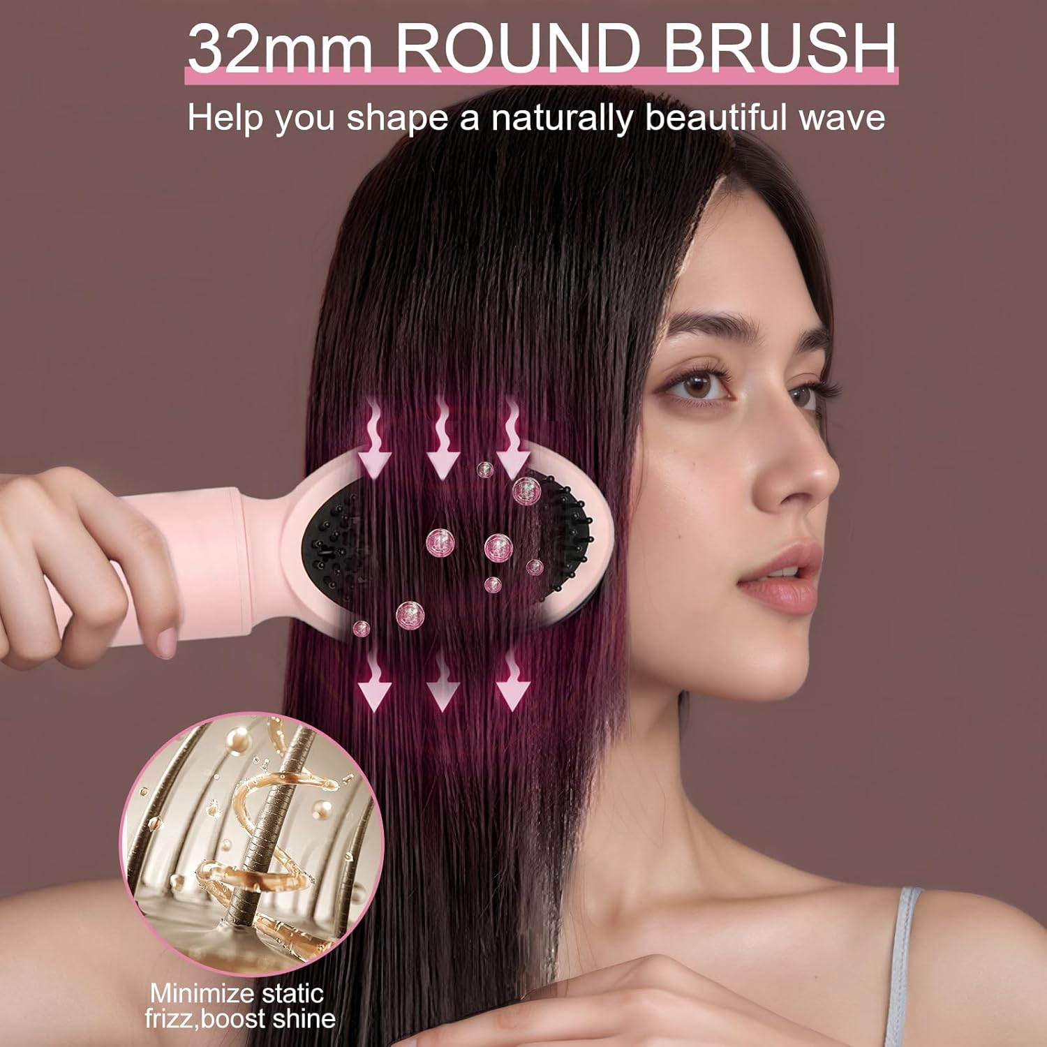 Coiffeur 9 en 1 - affichage numérique - léger - ionique - 3 chaleurs