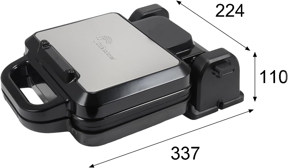 Little Balance - Flip Gaufres - gaufres belges, rotatif, antiadhésif, 1200W - 8805