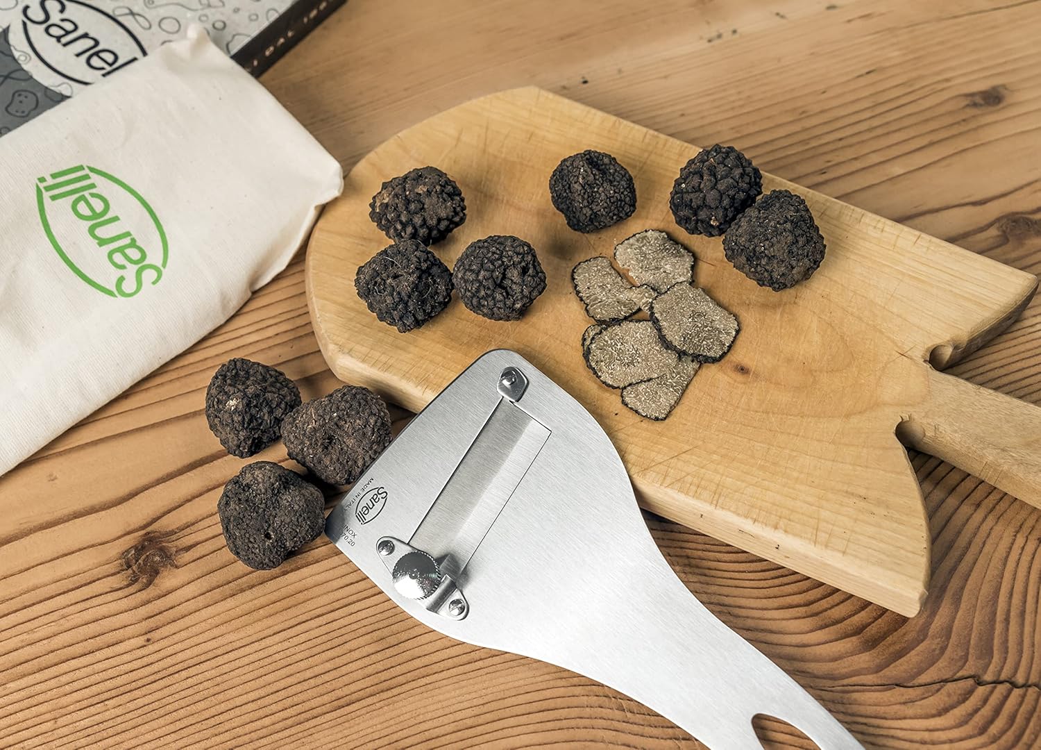 Sanelli - coupe-tondeuse professionnelle - finition satinée - lame inox SAN-Slice