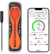 ThermoPro TempSpike 150M Thermomètre à Viande Intelligent Sans Fil, Thermometre Cuisine Bluetooth...