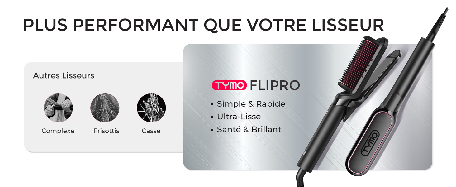 Le texte se lit comme suit : « PLUS PERFORMANT QUE VOTRE LISEUR ». Série d'images montrant les angles de démonstration du produit.