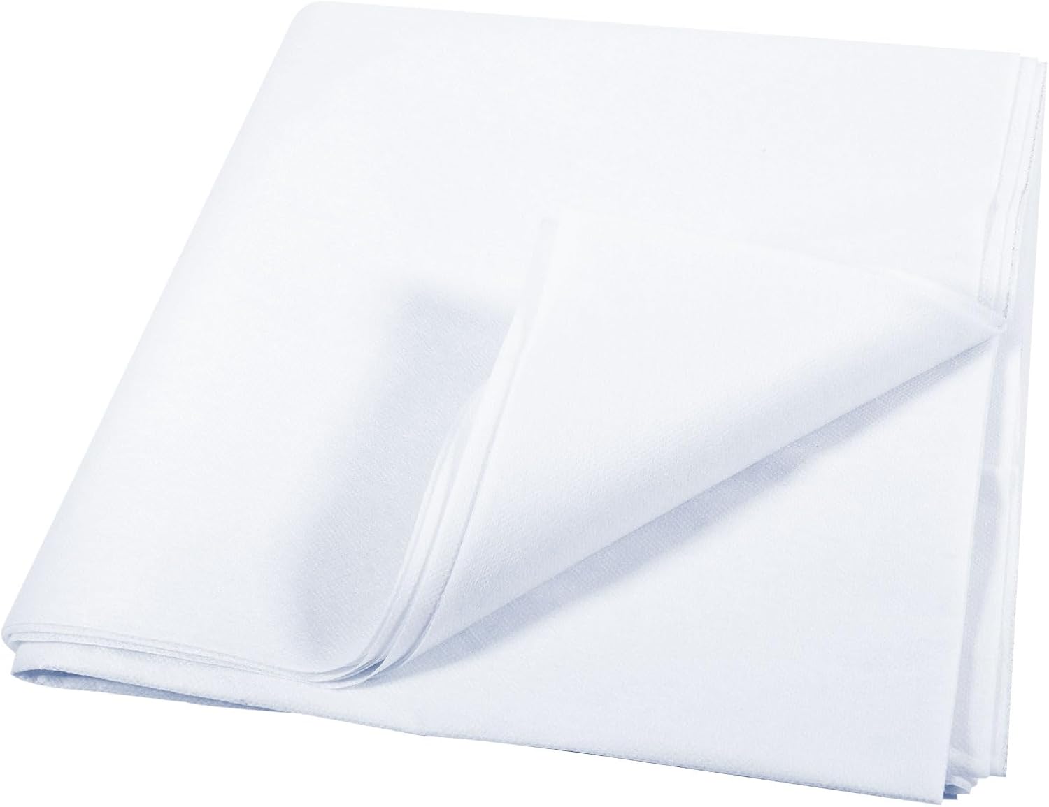 Entoilage thermocollant - blanc - 100x200 cm - non tissé, découpable