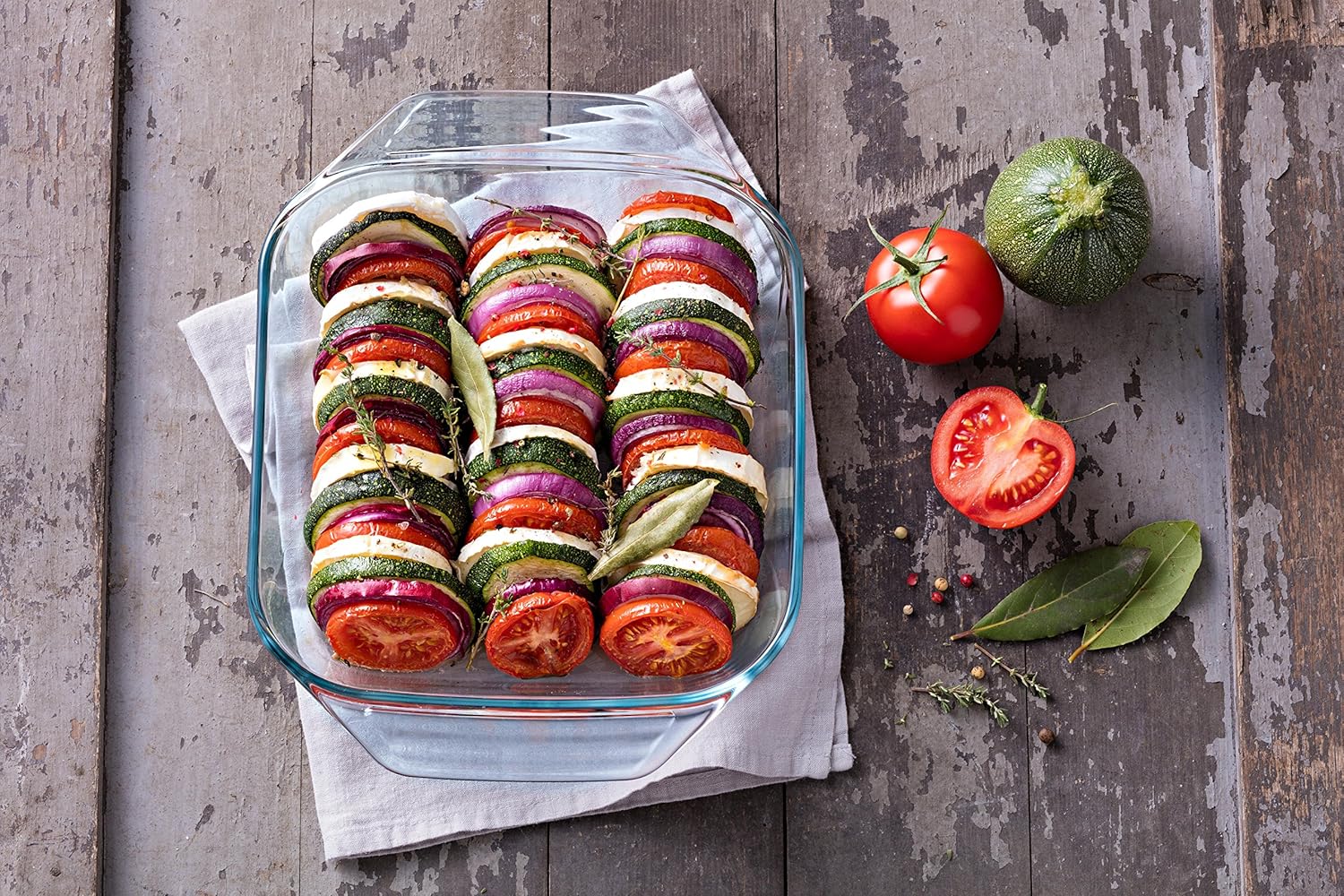 Pyrex - Irresistible - plat four verre 35x23 cm - résistant chaleur