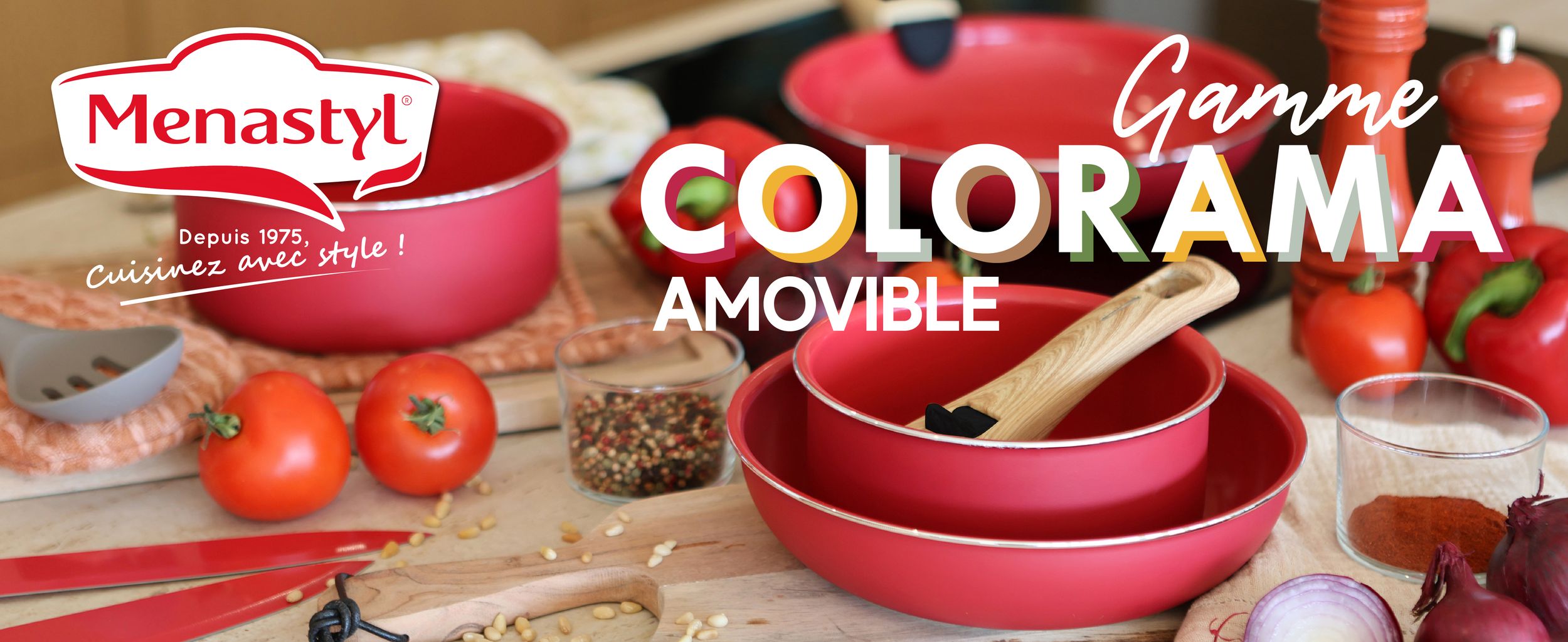 Découvrez la gamme Colorama Amovible par Menastyl