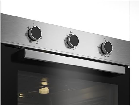Beko - Four multifonction Inox, 60cm, chaleur tournante - BBIE12100XD