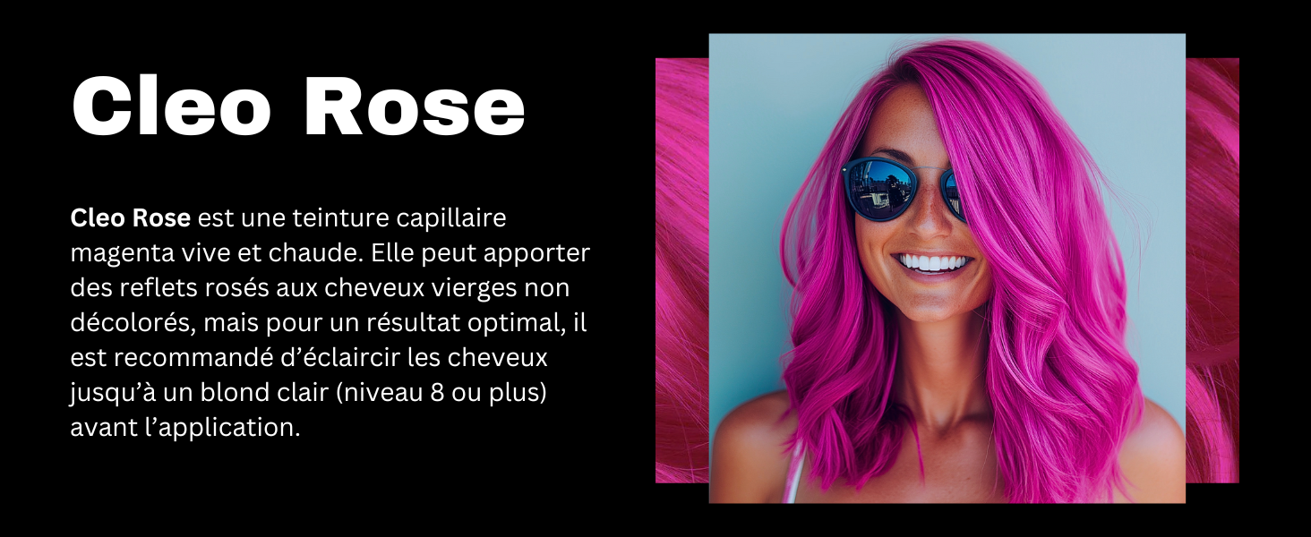 manic panic pink hair colour