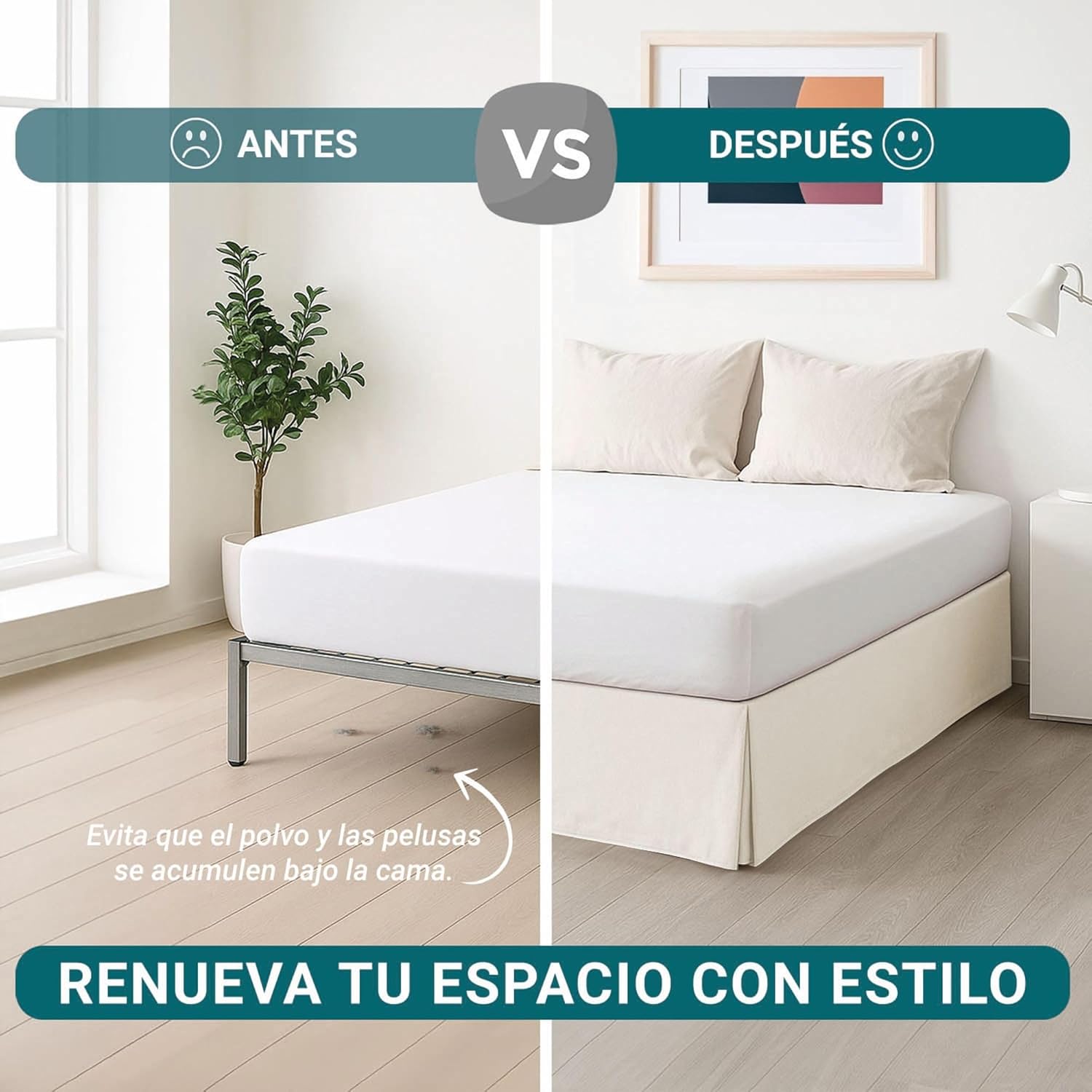 Protège-canapé ivoire 200x190/200 cm, antidérapant, respirant, fabrication Espagne