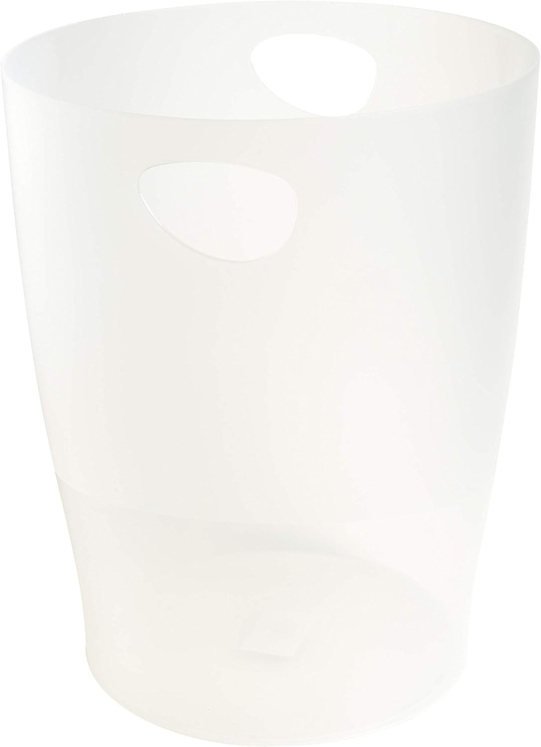 Exacompta - corbeille à papier ECOBIN - 26,3x26,3x33,5 cm - 15L opaque avec poignées - 45357D