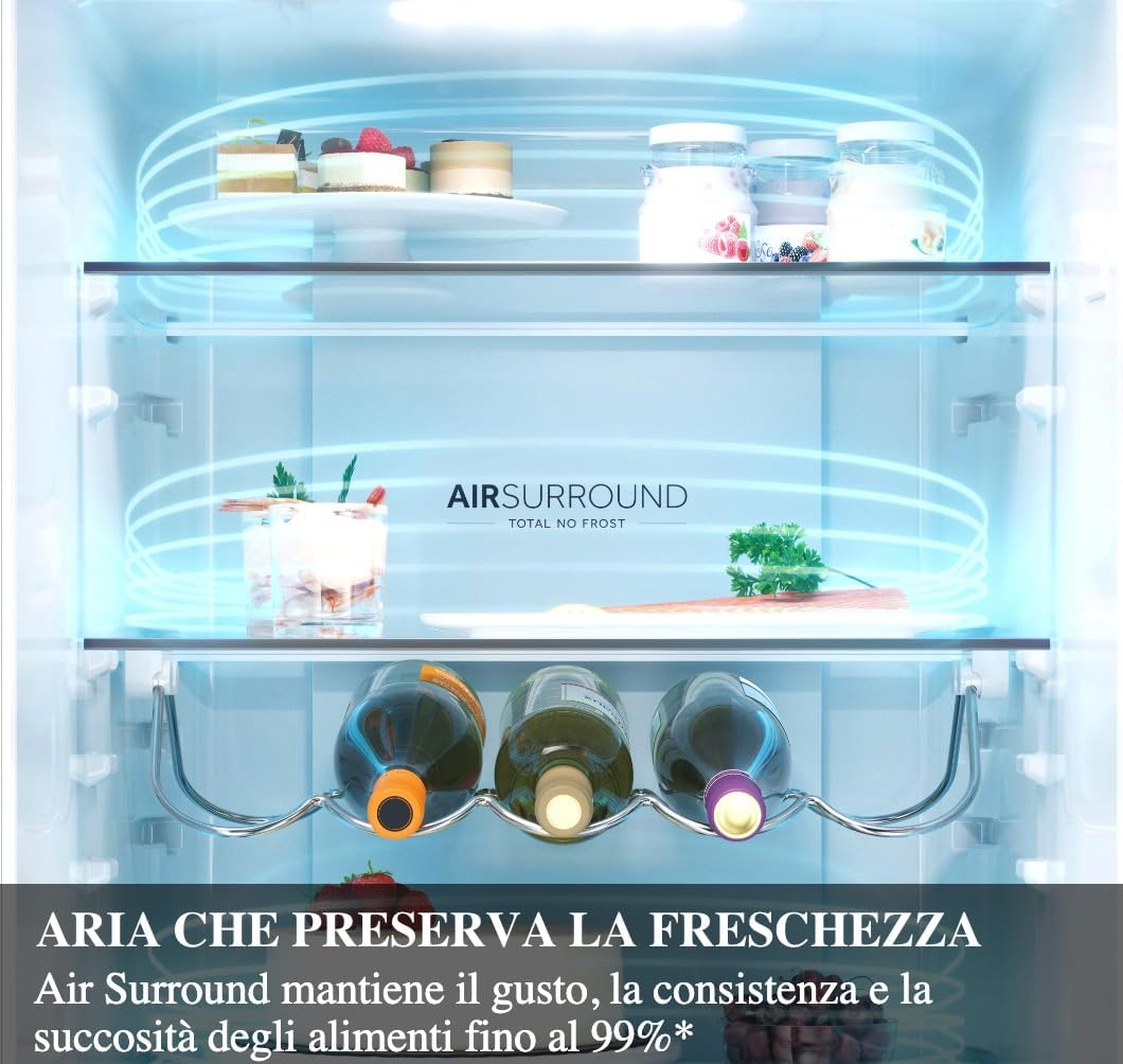 Haier - Réfrigérateur multi-portes Series 5 - 908x748x1905 mm - No Frost, MyZone, Inverter, Classe E - HCR5919ENMM