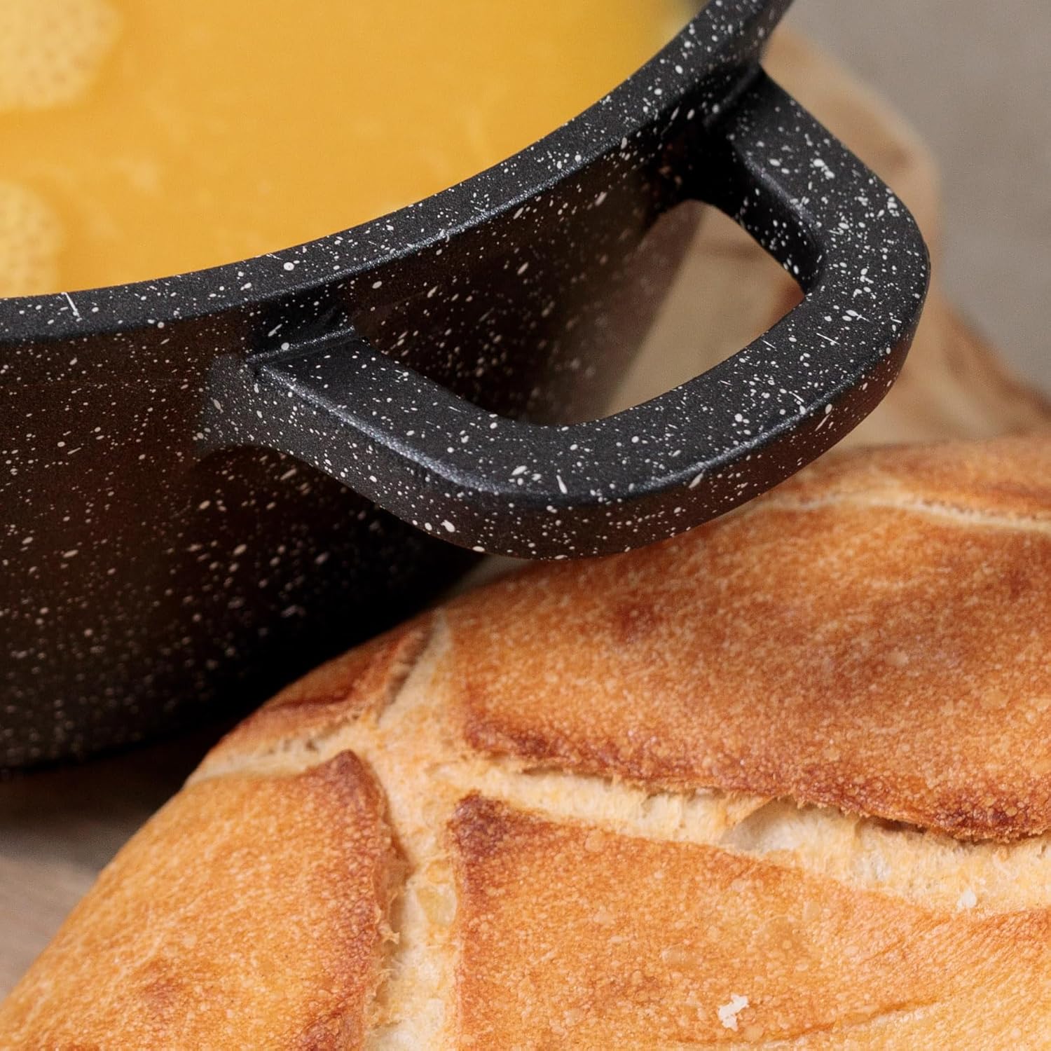 Kamberg - Faitout fonte aluminium 16 cm revêtement pierre, verre, induction - 0008030