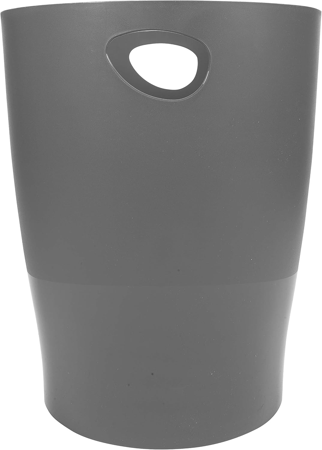 Exacompta - corbeilles à papier ECOBIN 15L - poignées, gris, 26,3x26,3x33,5 cm - 45307D