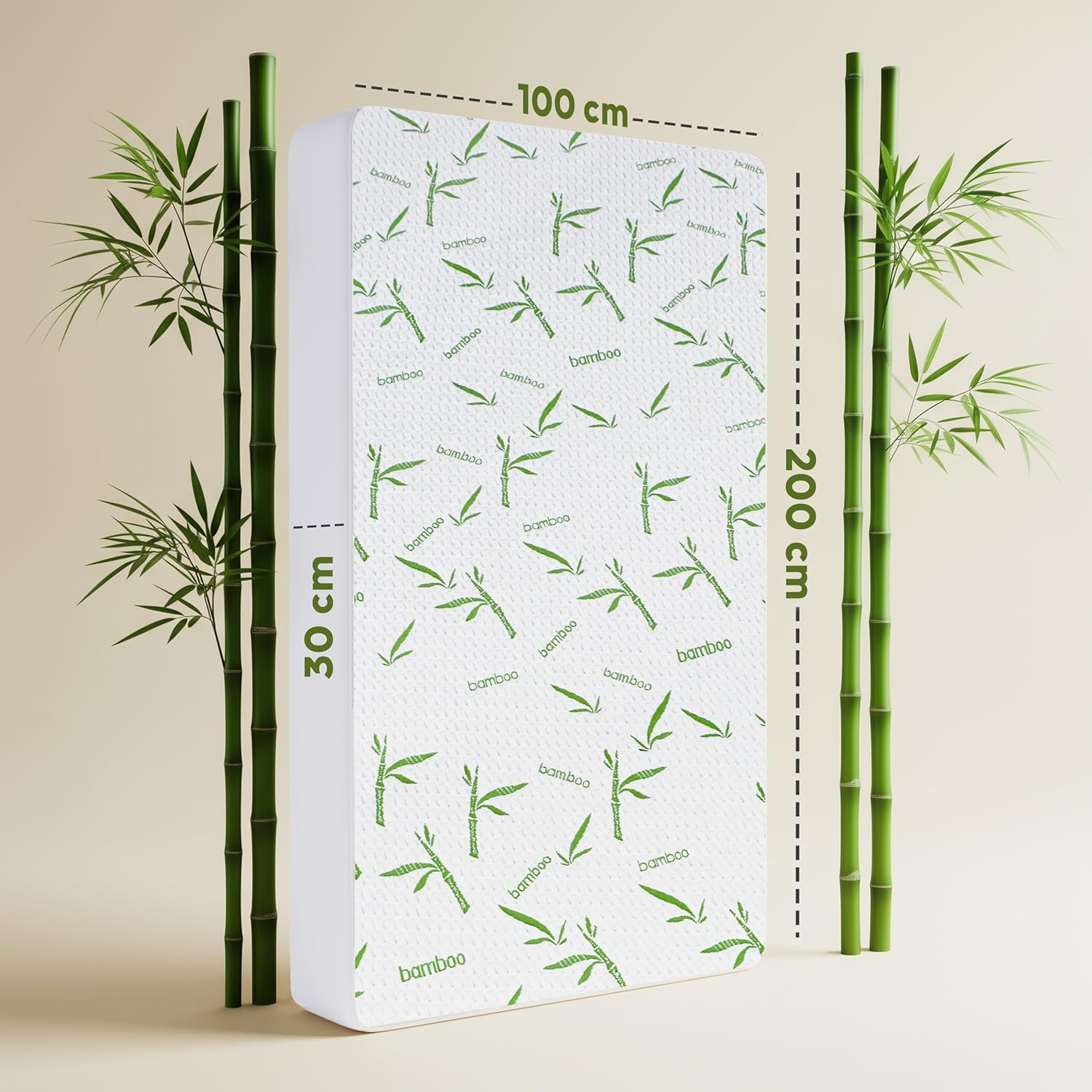 Utopia Bedding - protège-matelas Premium - 100x200x30 cm - imperméable, Oeko-Tex, respirant