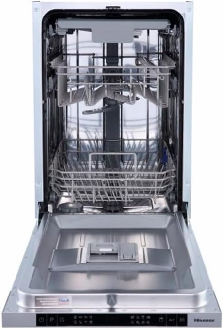 Hisense - lave-vaisselle encastrable 45cm, 11 couverts, classe D, Inverter, HV543D10