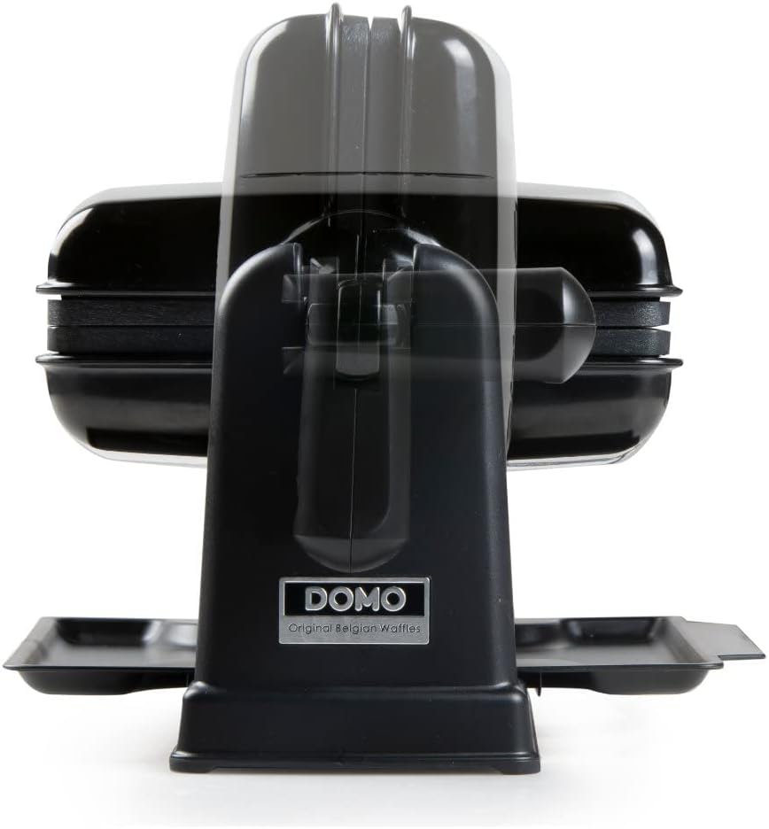 DOMO - gaufrier rotatif 4x7, plaques antiadhésives, 180° - DO9224W