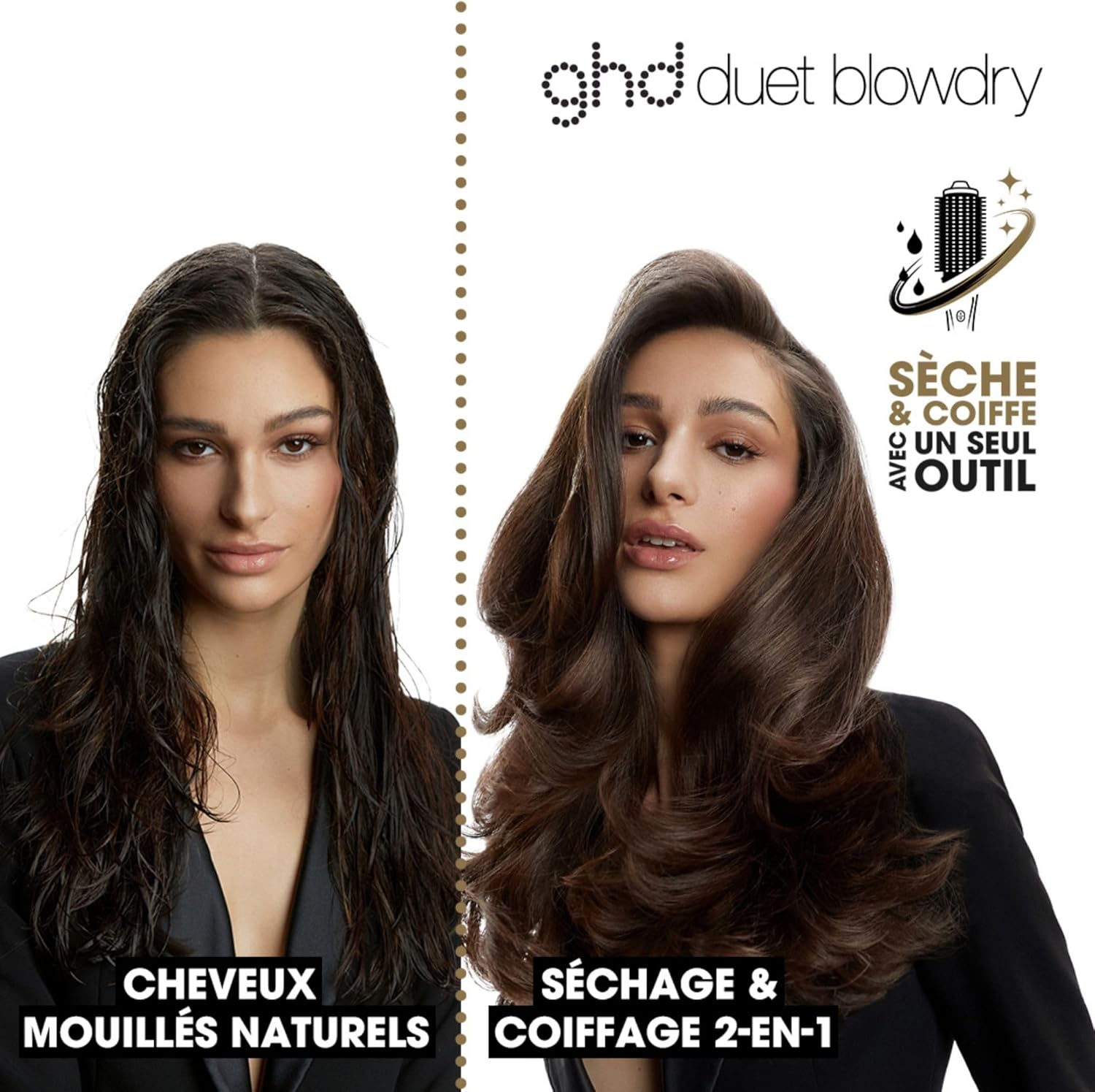 ghd - Duet Blowdry - Brosse 2-en-1 - séchage & coiffage sans dommage