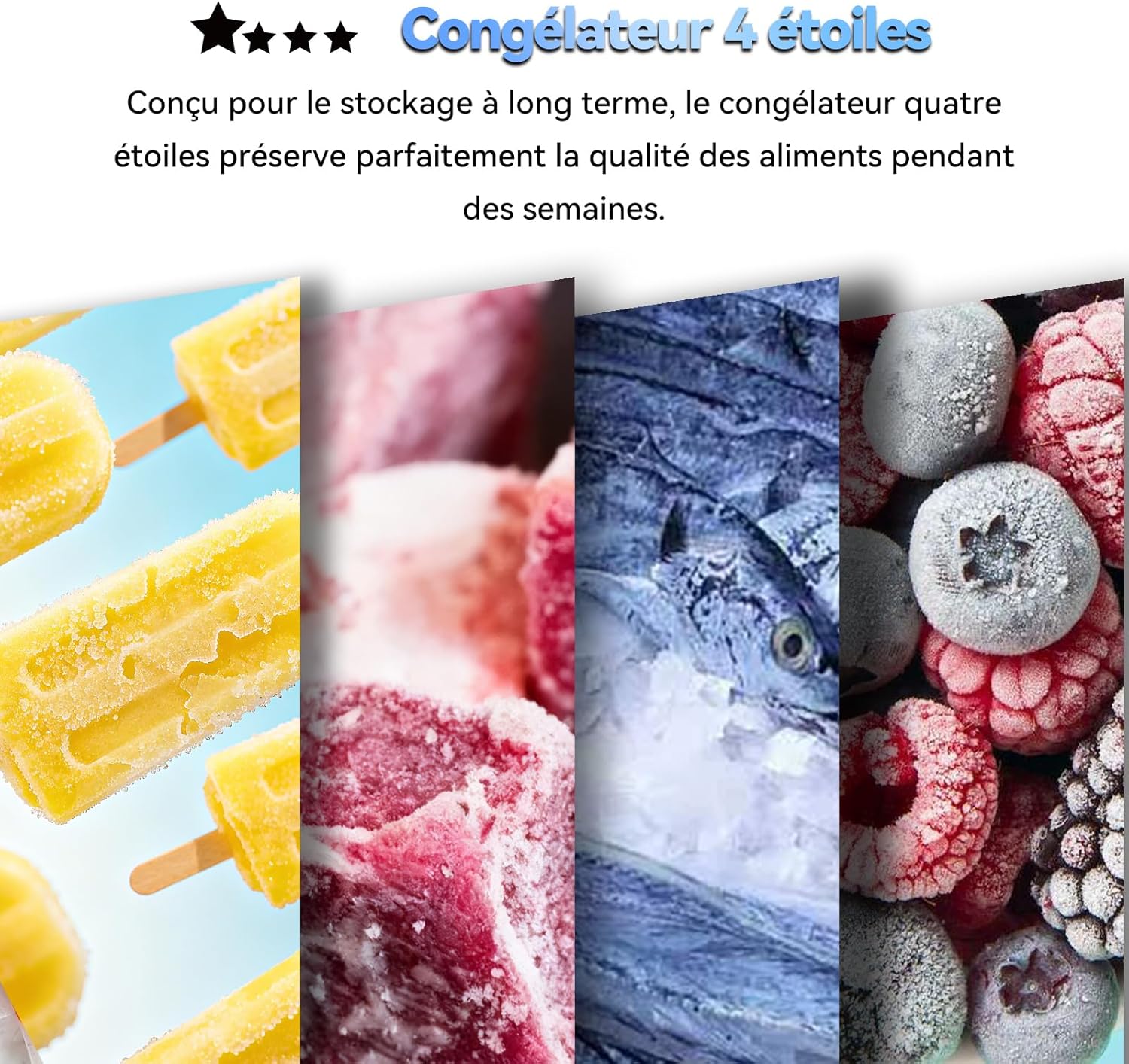 magictec - combiné réfrigérateur/congélateur - 266L - No Frost, LEDs, métallique