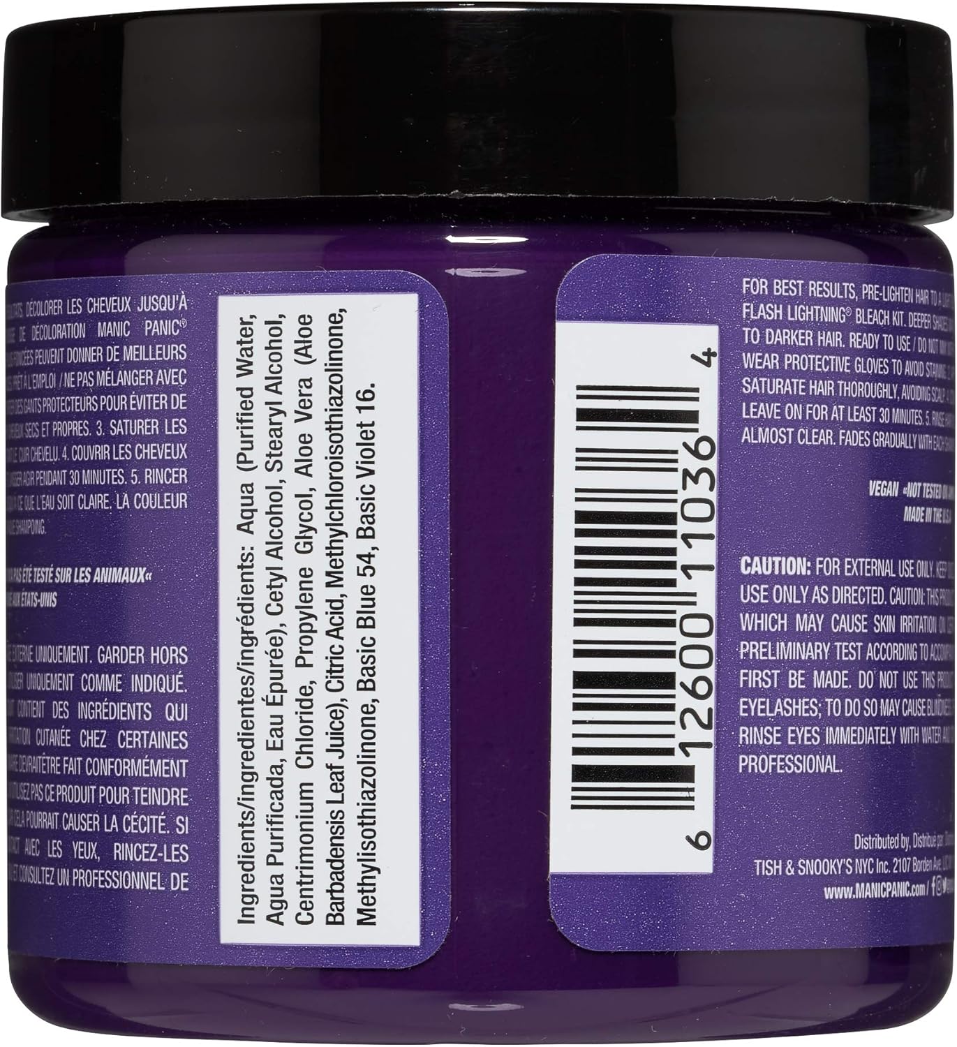 Manic Panic - High Voltage Classic - 118ml - semi-permanent violet vibrant Electric Amethyst