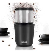 Duronic CG250 Moulin à café électrique 250 W – Lames en acier – Récipient amovible en acier 75...