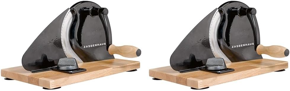 Zassenhaus - trancheuse à pain inox 18/8, lot de 2 - KP0000072068