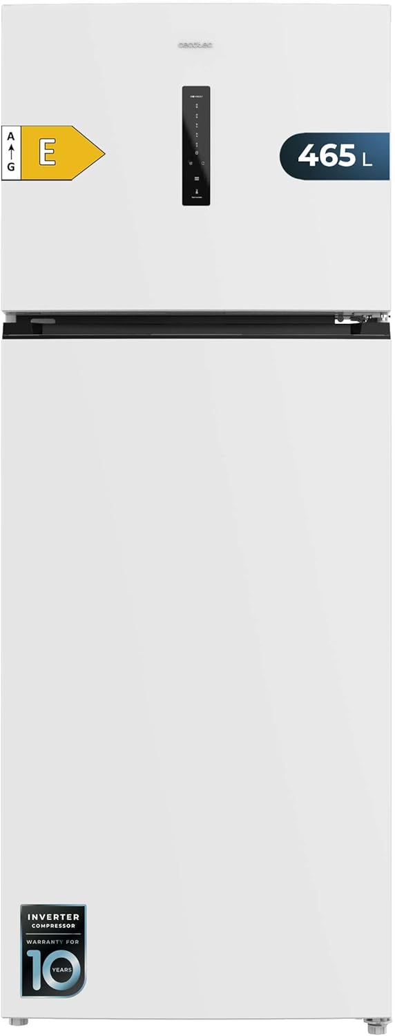 Cecotec - Bolero CoolMarket 2D - 465L No Frost, écran, alarme - 2D 465 NF