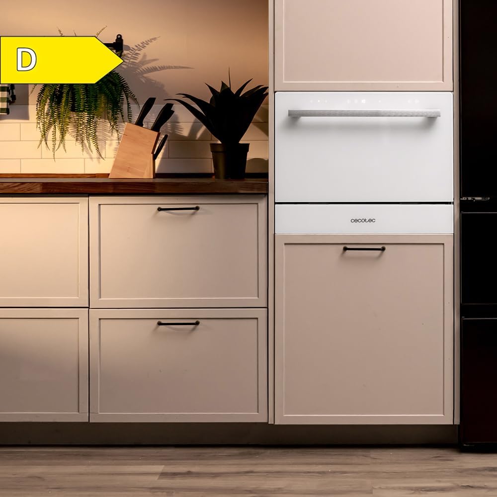 Cecotec - Bolero Aguazero 2400 - compact, 6 couverts, écran tactile, 1380W