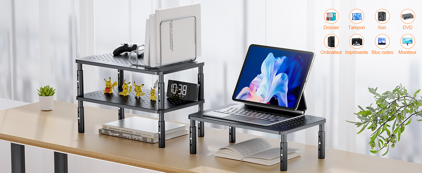 réhausseur écran ordinateur