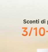 Le texte se lit comme suit : « Sconti di » et « 3/10 ». Cela semble être la même publicité promotionnelle que celle de l'image 2.
