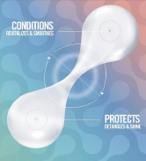 Collection de logos circulaires bleus et blancs ou de designs d'identité de marque disposés selon un motif en grille.