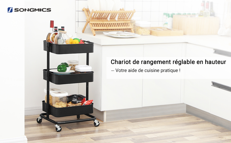 Chariot à 3 Niveaux