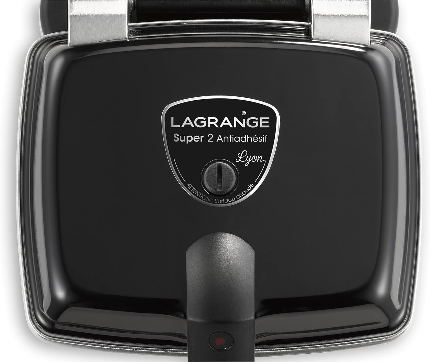 LAGRANGE - Super2 - gaufrier réversible, 2 plaques, 1000W, 039224