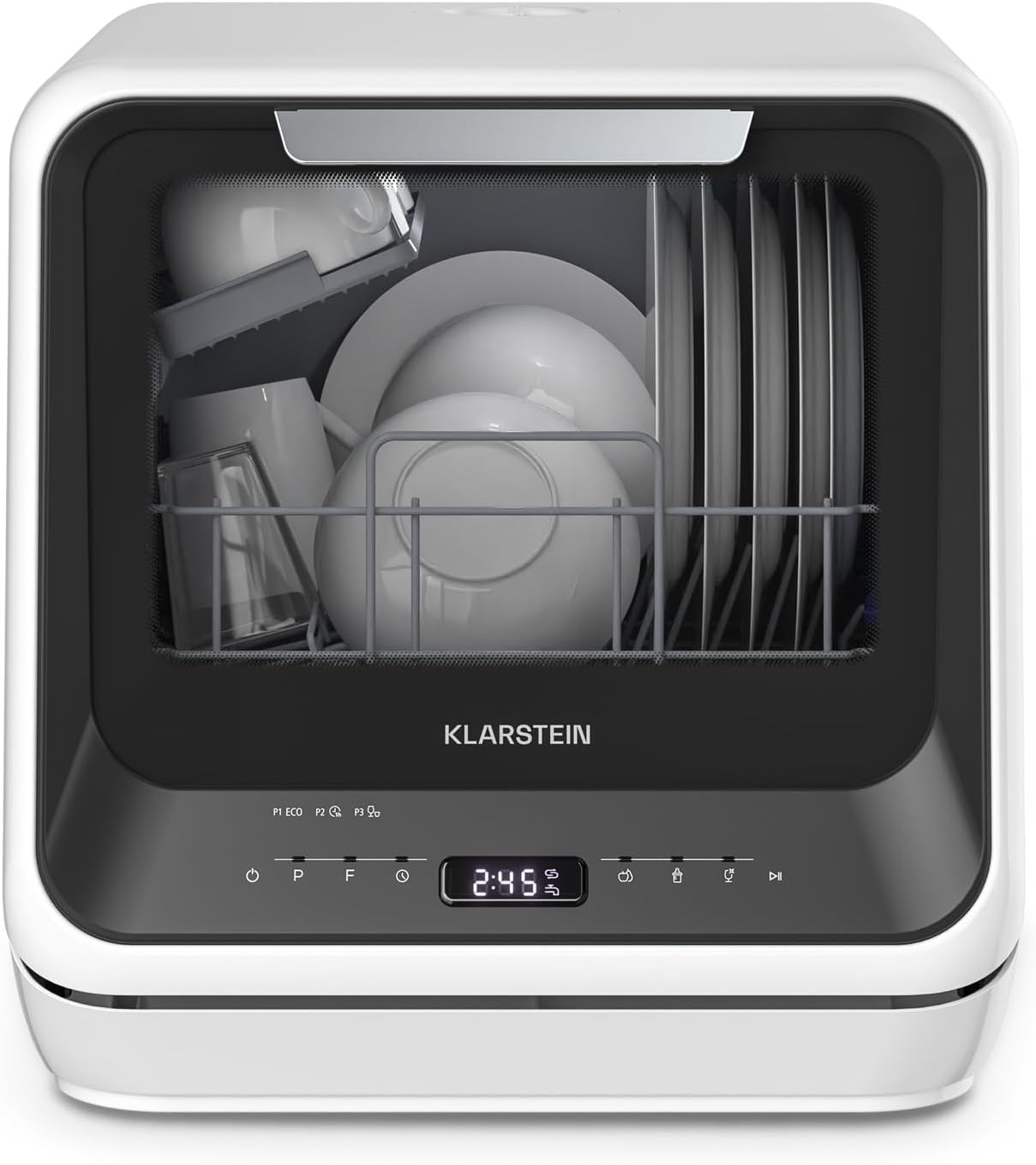 Klarstein - Amazonia Mini - compact, 7 programmes, réservoir 5L, silencieux, noir