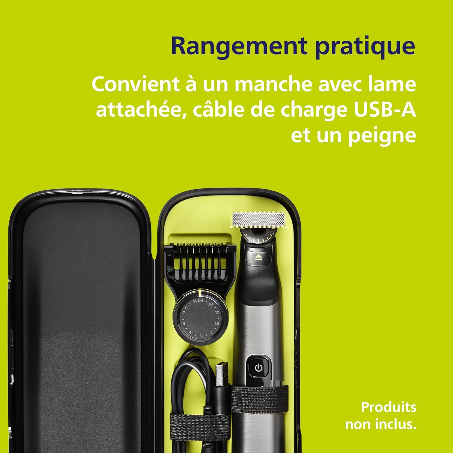 Philips - étui OneBlade (séries QP27XX/QP28XX/QP6XXX) - compact - protection voyage QP401/30