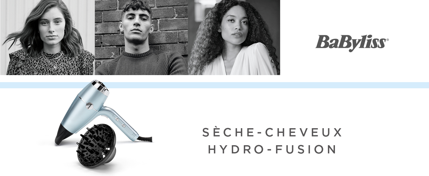 babyliss, D773DE, hydrofusion, sèche cheveux babyliss , sèche cheveux, sèche cheveux puissant
