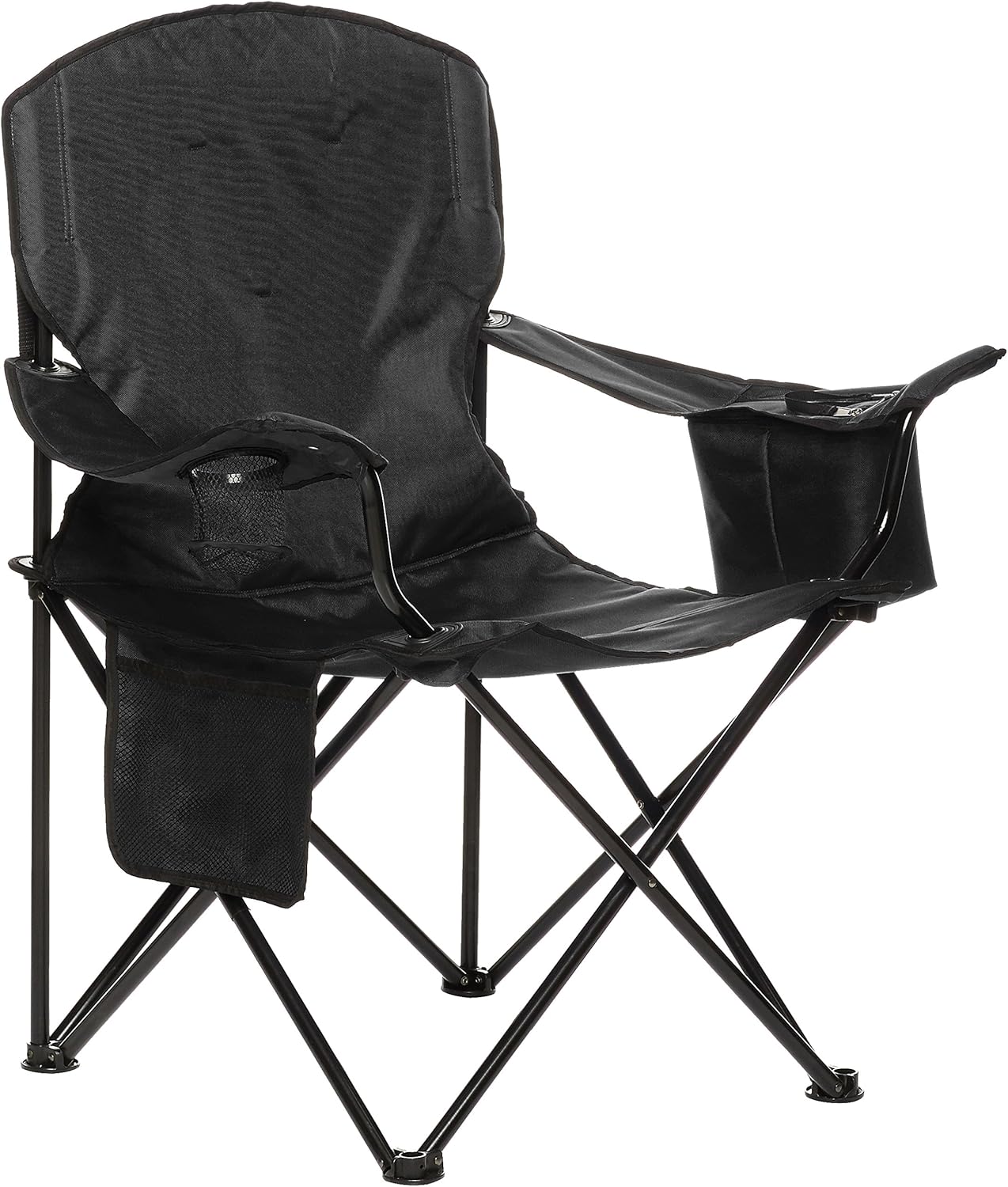 mx-dealz Basics - chaise de camping avec poche isotherme - pliable, confortable