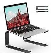 BONTEC Support Ordinateur Portable, Support Ergonomique pour PC Portable pour Bureau, Support Lap...