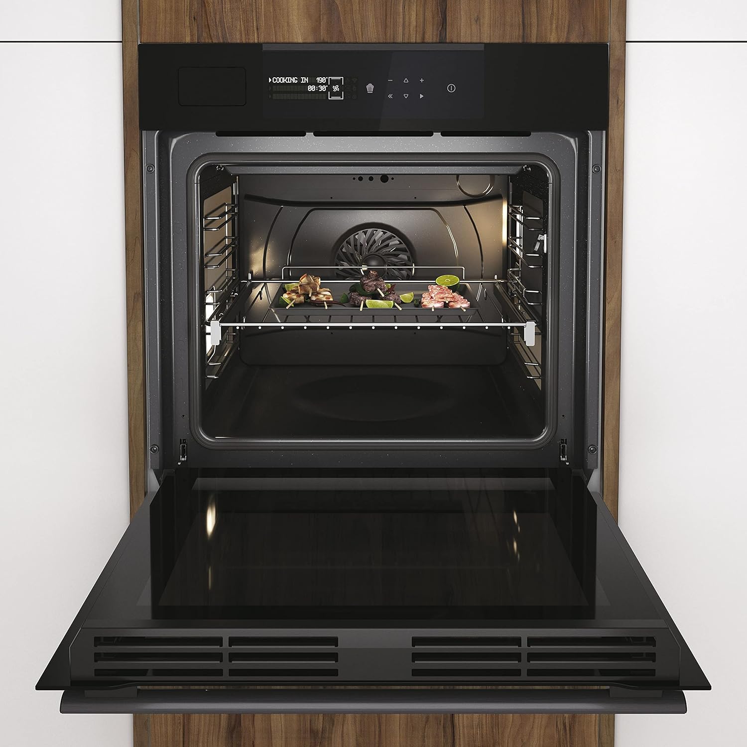 Haier - HWO60SM5S5BH Stream Series 4, 70L, pyrolyse, Wi-Fi, A+