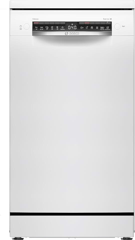 Bosch - Série 4 SPS4EMW61E - 45cm - lave-vaisselle pose-libre blanc