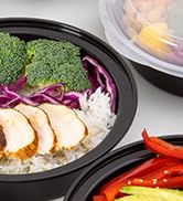 Igluu Meal Prep 1 compartiment sans BPA réutilisables pour préparation des repas – Plateaux de stockage des aliments en plastique