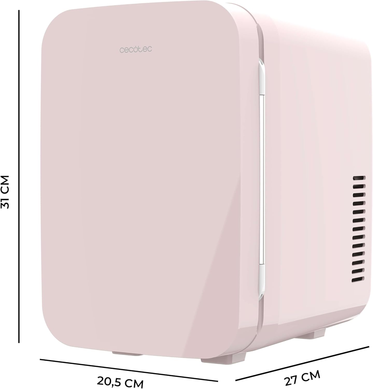 Cecotec - Bolero MiniColing 6L - 6L compact - chaud/froid, 12-220V, Bahamas Pink