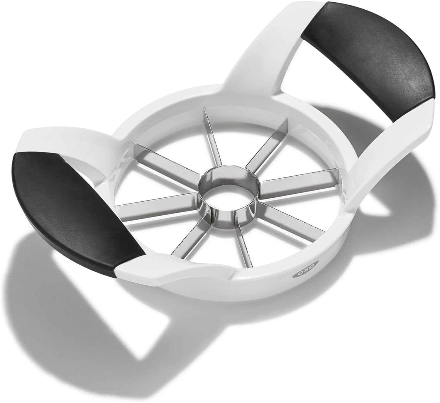 OXO - Good Grips coupe-fruits - inox, noir et blanc, trancheuse efficace