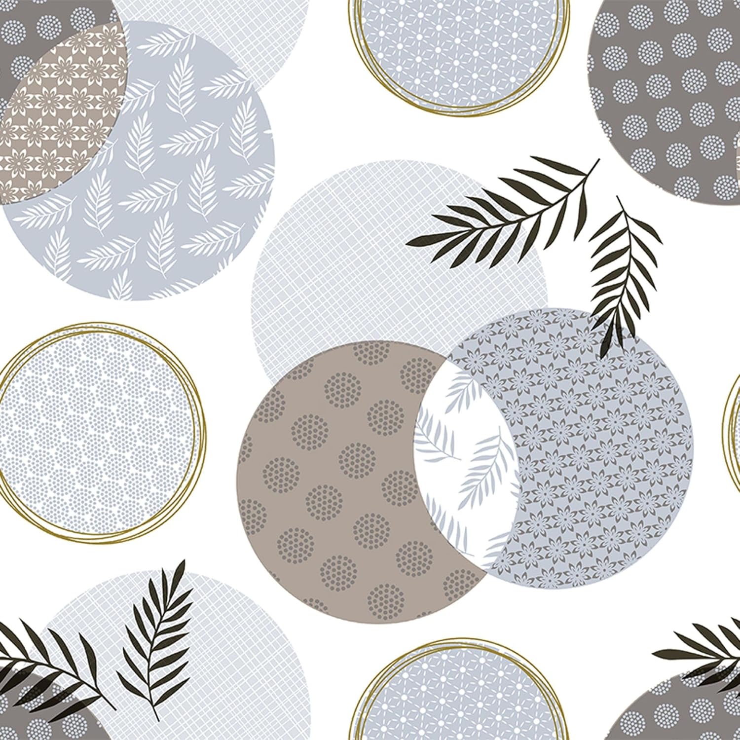 Nappe en toile cirée - rectangulaire 220x140 cm - blanche, anti-taches, imperméable