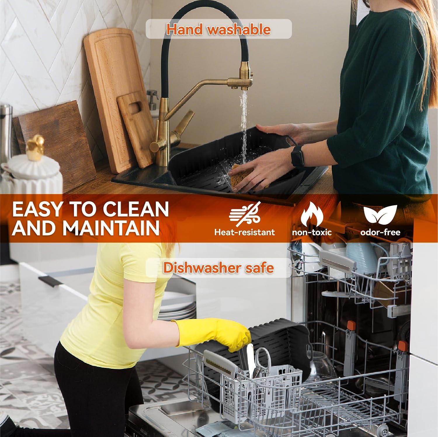 Accessoires Air Fryer - pour Ninja - 10.4L - Moule silicone, lot 22pcs, AF500EU